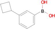 3-Cyclobutylphenylboronic acid