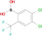 4,5-Dichloro-2-(trifluoromethyl)phenylboronic acid