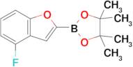 (4-Fluorobenzofuran-2-yl)boronic acid pinacol ester