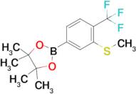 3-(Methylthio)-4-(trifluoromethyl)phenylboronic acid pinacol ester