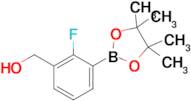 (2-Fluoro-3-(4,4,5,5-tetramethyl-1,3,2-dioxaborolan-2-yl)phenyl)methanol