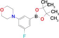 3-Fluoro-5-(morpholino)phenylboronic acid pinacol ester