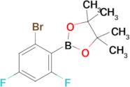 2,4-Difluoro-6-bromophenylboronic acid pinacol ester