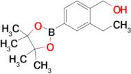 4-Hydroxymethyl-3-ethylphenylboronic acid pinacol ester