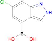 (6-chloro-2H-indazol-4-yl)boronic acid