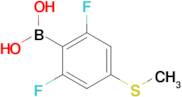 2,6-Difluoro-4-(methylthio)phenylboronic acid