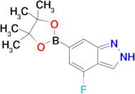 4-fluoro-6-(4,4,5,5-tetramethyl-1,3,2-dioxaborolan-2-yl)-2H-indazole