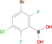 3-Bromo-5-chloro-2,6-difluorophenylboronic acid