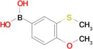 4-Methoxy-3-(methylthio)phenylboronic acid