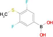 3,5-Difluoro-4-(methylthio)phenylboronic acid