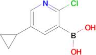 2-Chloro-5-cyclopropylpyridine-3-boronic acid