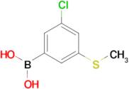 5-Chloro-3-(meththio)phenylboronic acid