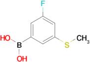 3-Fluoro-5-(methylthio)phenylboronic acid