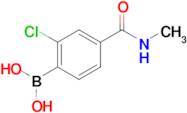 2-Chloro-4-(methylcarbamoyl)phenylboronic acid