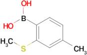 4-Methyl-2-(methylthio)phenylboronic acid