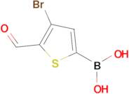 3-Bromo-2-formylthiophene-5-boronic acid