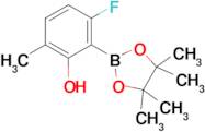 6-Fluoro-2-hydroxy-3-methylphenylboronic acid pinacol ester