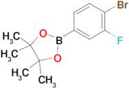 4-Bromo-3-fluorophenylboronic acid pinacol ester