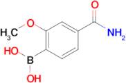 4-Carbamoyl-2-methoxyphenylboronic acid