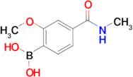 4-(Methylcarbamoyl)-2-methoxyphenylboronic acid