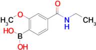 4-(Ethylcarbamoyl)-2-methoxyphenylboronic acid