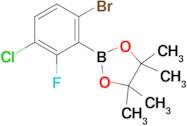 6-Bromo-3-chloro-2-fluorophenylboronic acid pinacol ester