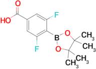 4-Carboxy-2,6-difluorophenylboronic acid pinacol ester