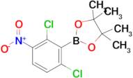 2,6-Dichloro-3-nitrophenylboronic acid pinacol ester