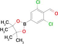 2,6-Dichloro-4-(4,4,5,5-tetramethyl-1,3,2-dioxaborolan-2-yl)-benzaldehyde