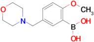 2-Methoxy-5-(morpholinomethyl)phenylboronic acid