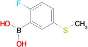 2-Fluoro-5-(methylthio)phenylboronic acid