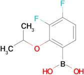 3,4-Difluoro-2-isopropoxyphenylboronic acid