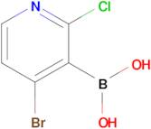 4-Bromo-2-chloropyridine-3-boronic acid