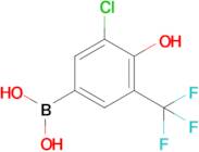 5-Chloro-4-hydroxy-3-(trifluoromethyl)phenylboronic acid