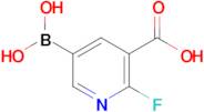 2-Fluoro-3-carboxypyridine-5-boronic acid