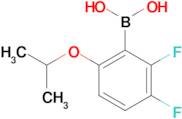 2,3-Difluoro-6-isopropoxyphenylboronic acid