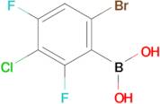 6-Bromo-3-chloro-2,4-difluorophenylboronic acid