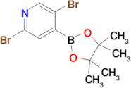 2,5-Dibromo-4-pyridinylboronic acid pinacol ester