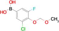 3-Chloro-5-fluoro-4-(methoxymethoxy)phenylboronic acid