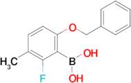 6-Benzyloxy-2-fluoro-3-methylphenylboronic acid