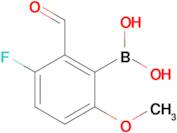 3-Fluoro-2-formyl-6-methoxyphenylboronic acid