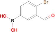 4-Bromo-3-formylphenylboronic acid