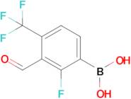 2-Fluoro-3-formyl-4-(trifluoromethyl)phenylboronic acid