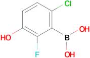 2-Chloro-6-fluoro-5-hydroxyphenylboronic acid