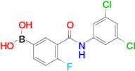 3-(3,5-Dichlorophenylcarbamoyl)-4-fluorophenylboronic acid