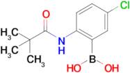 5-Chloro-2-(pivaloylamino)phenylboronic acid