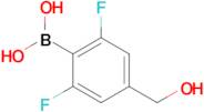 4-Hydroxymethyl-2,6-difluorophenylboronic acid