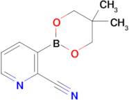 2-Cyano-3-(5,5-Dimethyl-[1,3,2]dioxaborinan-2-yl)-pyridine