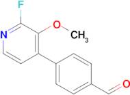 4-(2-Fluoro-3-methoxypyridin-4-yl)benzaldehyde