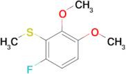 (6-Fluoro-2,3-dimethoxyphenyl)(methyl)sulfane